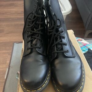 Dr. Martens Black Lace Up Boots